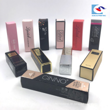 benutzerdefinierte Luxus gedruckt flüssigen Lippenstift Make-up Geschenkverpackung
